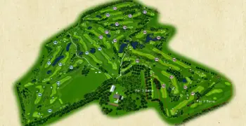 geospatial analysis,Golf Course Visualization