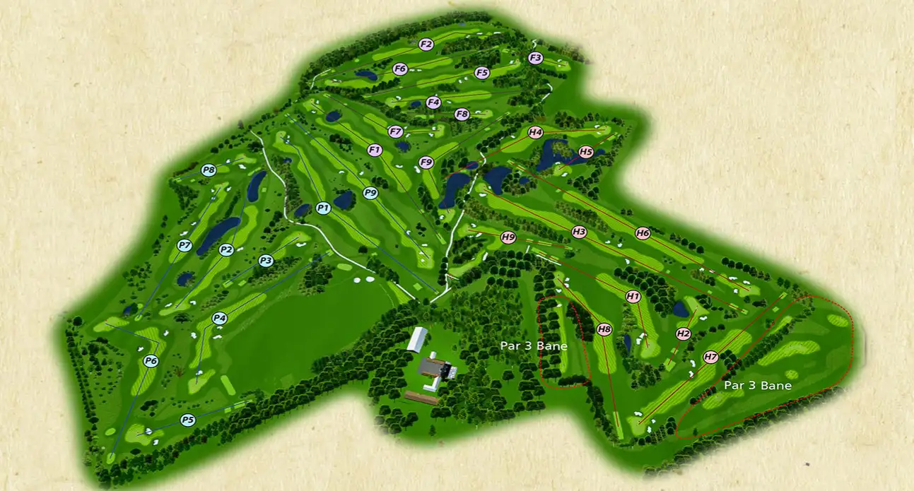 golf course 3D, 3D Course Modeling