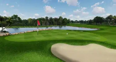 golf course 3D, Visualize Shot Execution