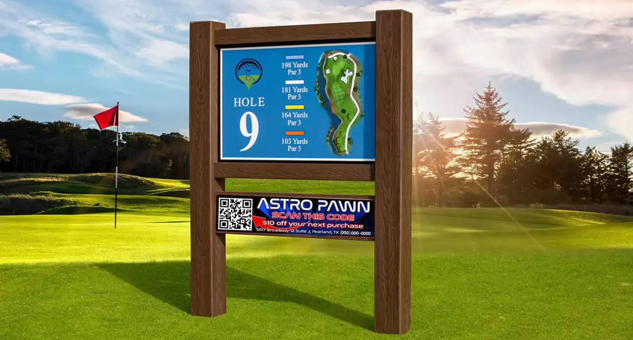 Golf Course Architecture, Golf Signage